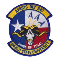 AFROTC Det 847 Angelo State University Patches
