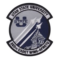 AFROTC Det 860 Utah State University Patches 