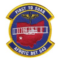 AFROTC Det 643 of Wright State University Patches 
