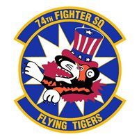 74 Fighter Squadron (74 FS) Custom Patches
