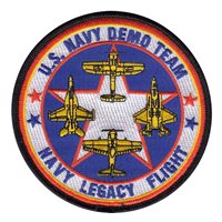 Navy Legacy Flight Custom Patches 