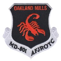 AFJROTC MD-801 Oakland Mills Patches