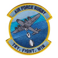 Air Force Rugby Custom Patches