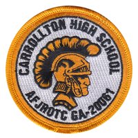 AFJROTC Carrollton High School Patches