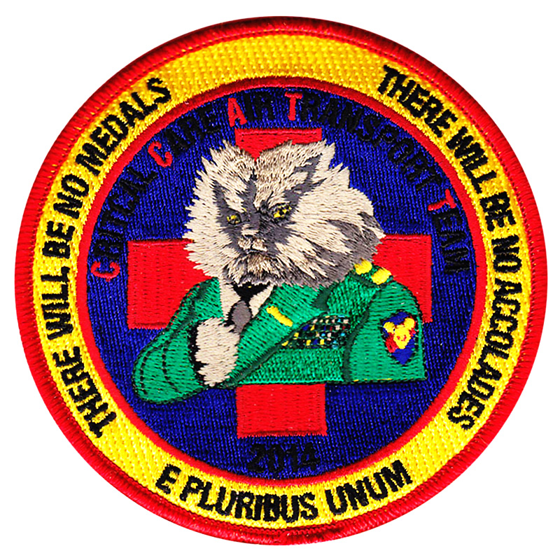 There will be no Medals, There will be no Accolades - CCATT Patch