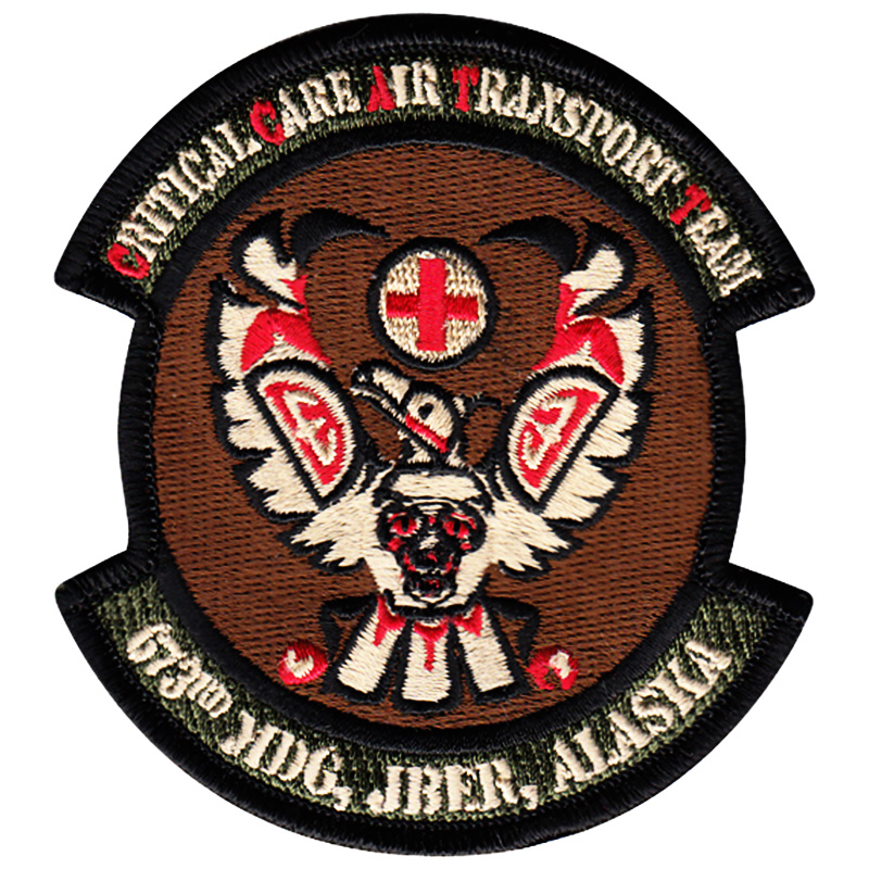 673rd MDG, JBER, ALASKA CCATT Patch