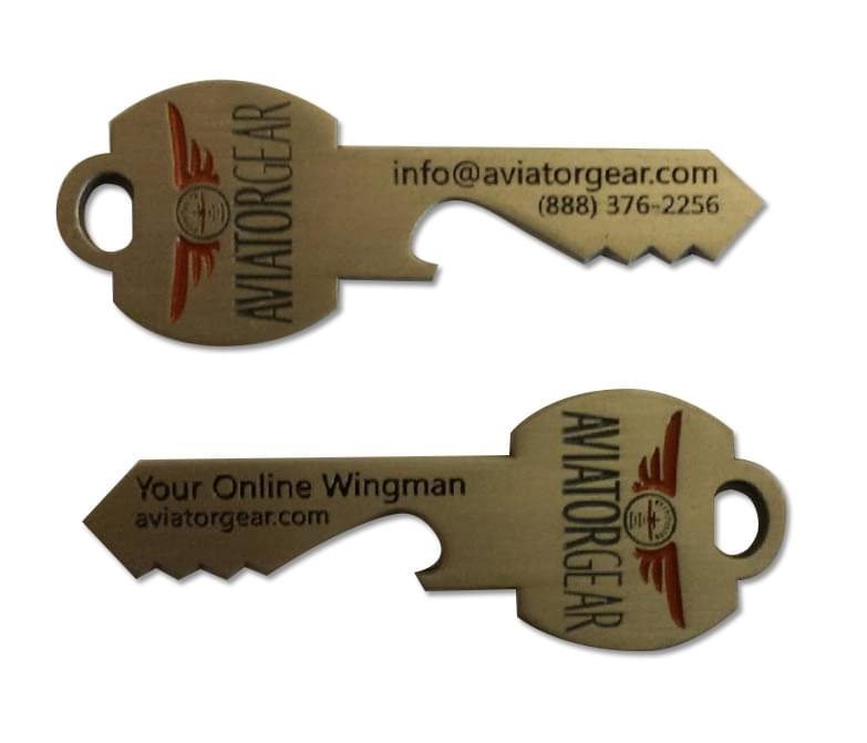 Aviator Gear Bottle opener key