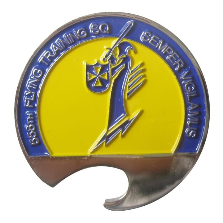 558th FTS Bottle Coin Opener