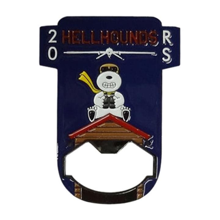20RS Hell Hounds Bottle Coin Opener