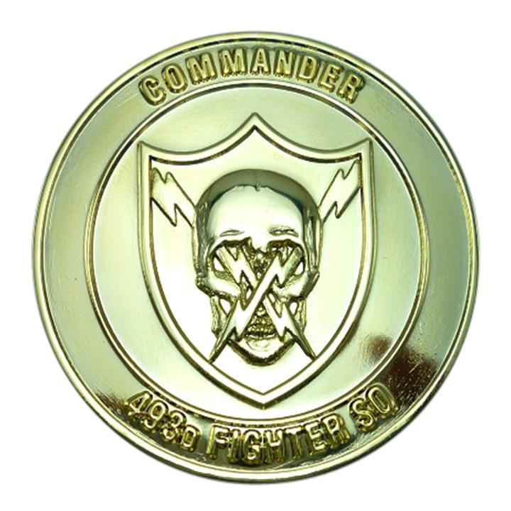 493 FS Commander Challenge Coin
