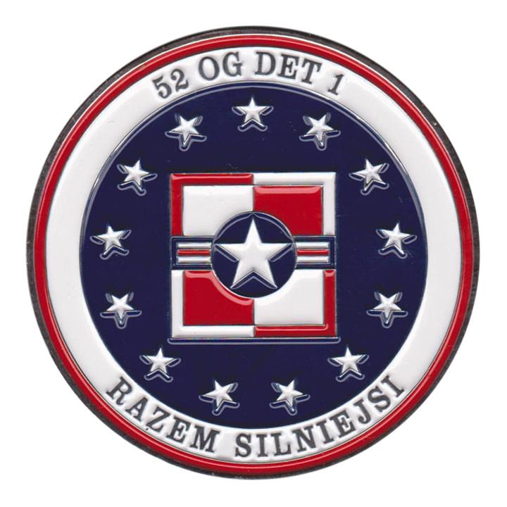 52 OG DET-1 Commander Challenge Coin