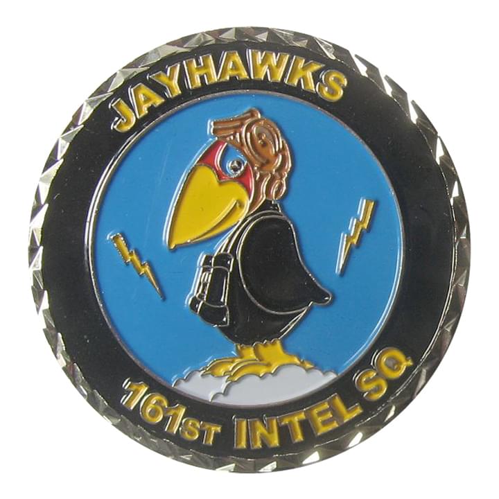 161 IS Challenge Coin Front Sample