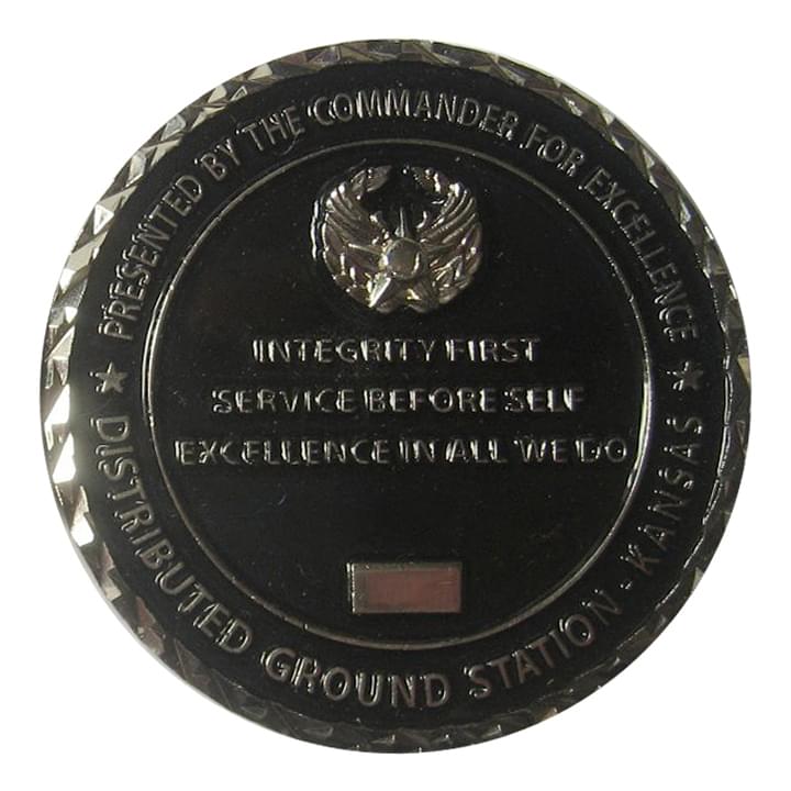 161 IS Challenge Coin Back Sample
