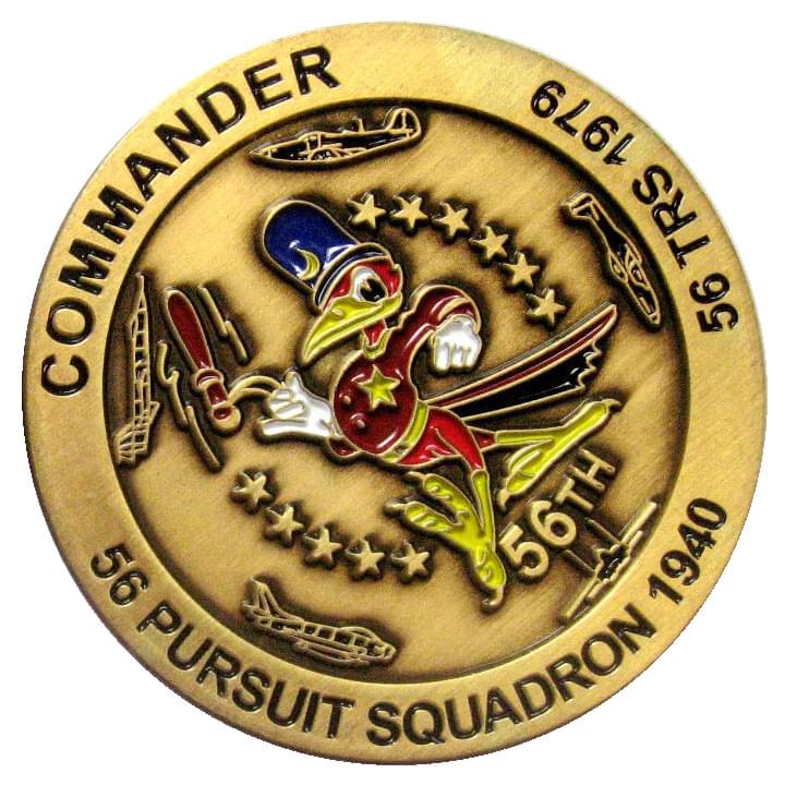 56 Pursuit Commander Challenge Coin