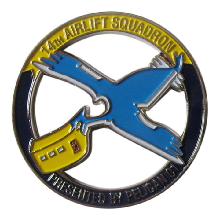14 AS Commander Challenge Coin