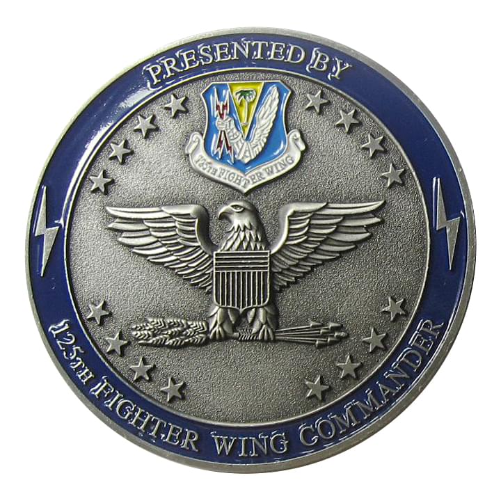 125 FWG Commander Challenge Coin
