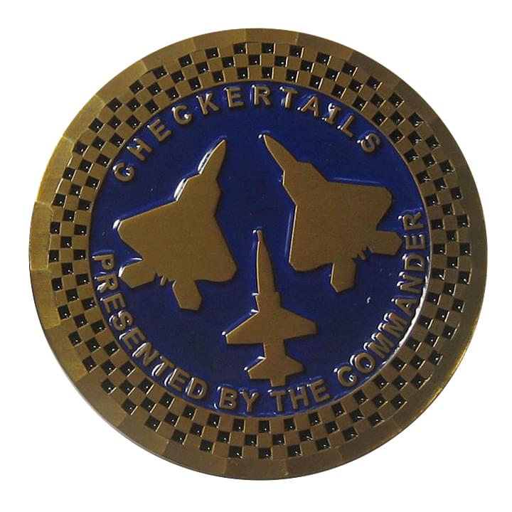 325 FW Commander Challenge Coin