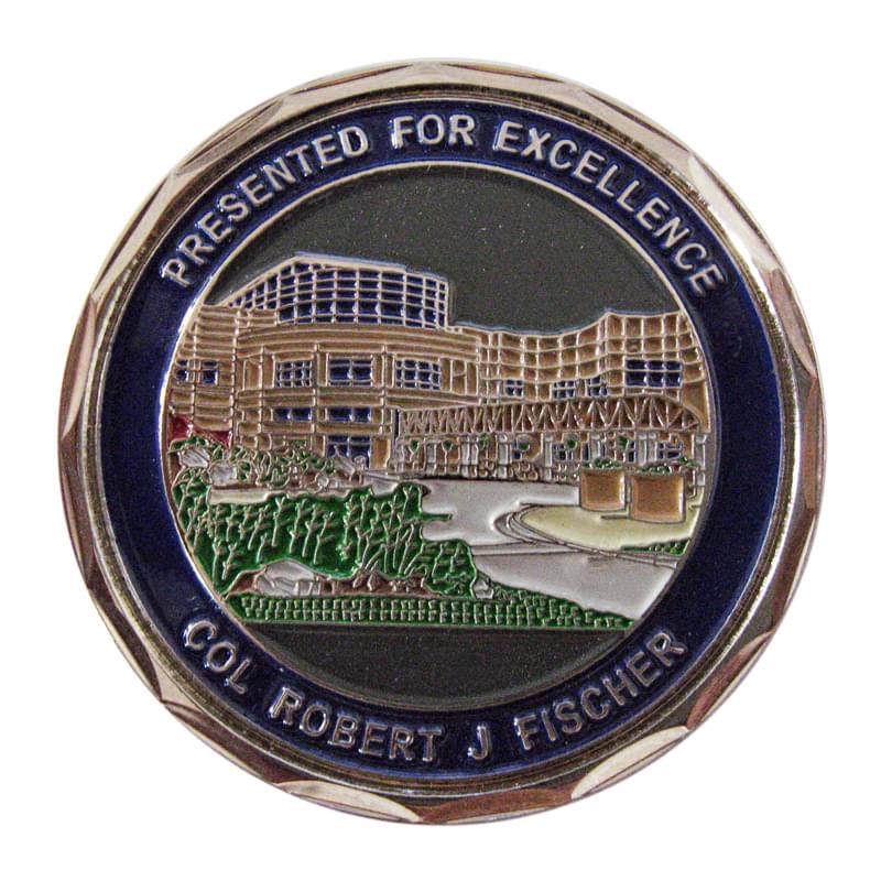 Col Robert Fischer Commander Challenge Coin