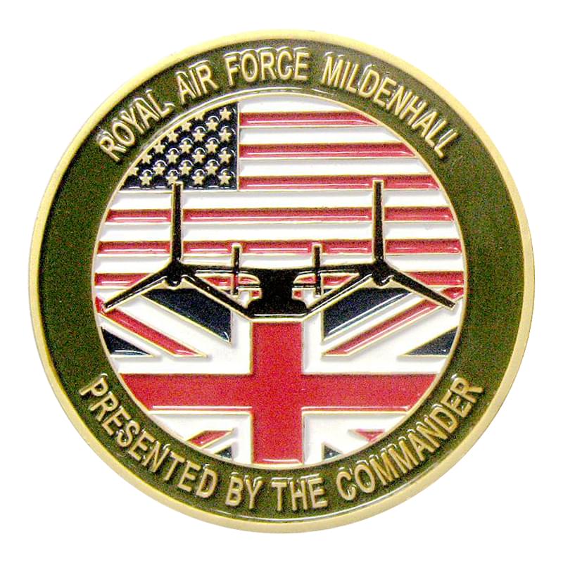 7 SOS Commander Challenge Coin