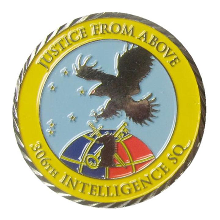 306 IS Commander Challenge Coin