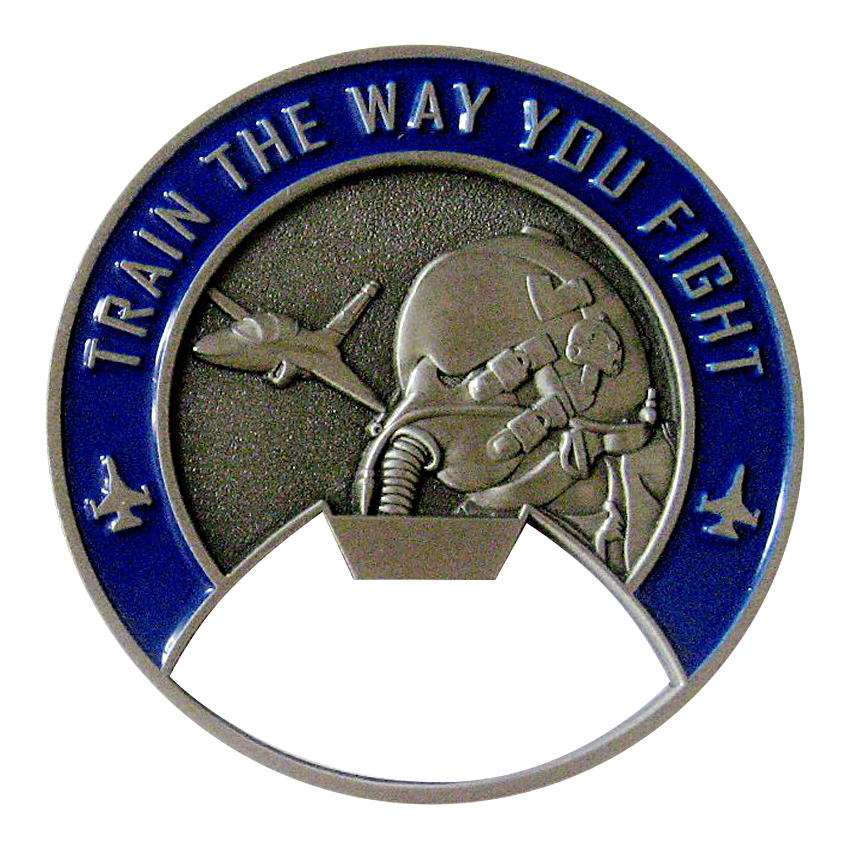 Train the way you fight Corporate Challenge Coin