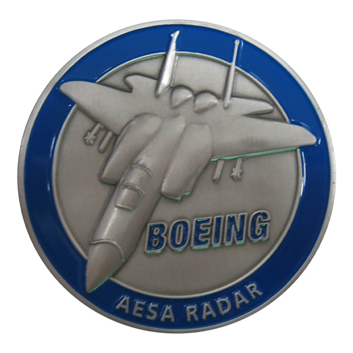 Boeing Aesa Radar Corporate Challenge Coin