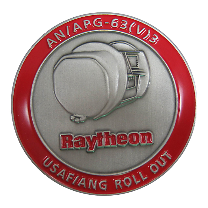 AN/APG-63 USAF/ANg Roll out Corporate Challenge Coin