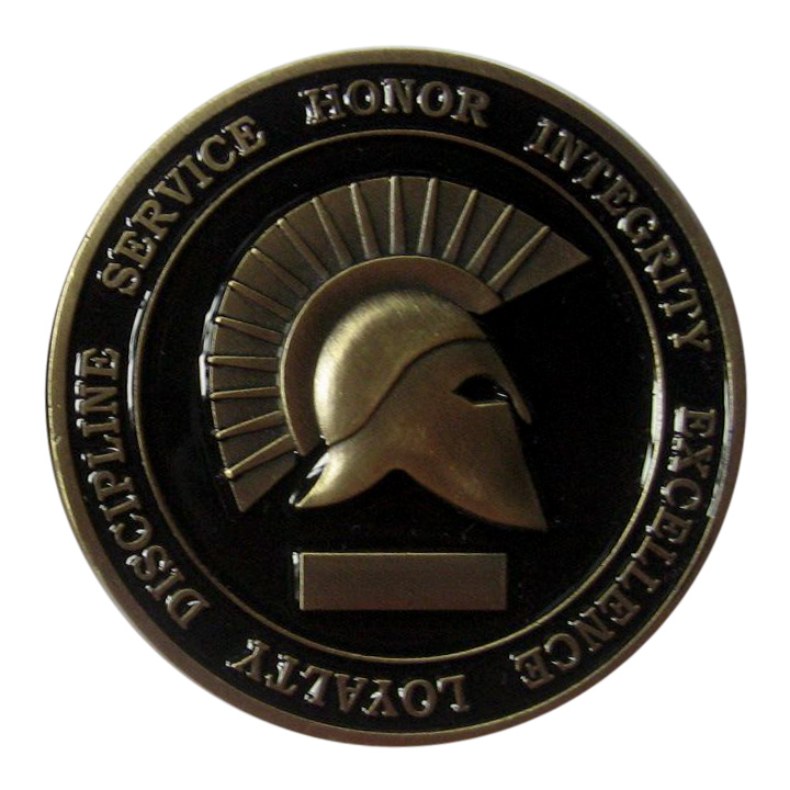 Spartan Warrior Corporate Challenge Coin
