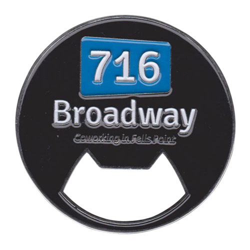 716 Broadway Corporate Challenge Coin