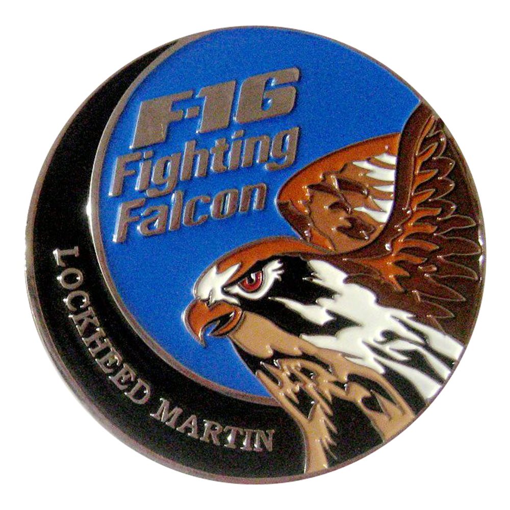 LM F-16 Block 70 Coin Back SAMPLE