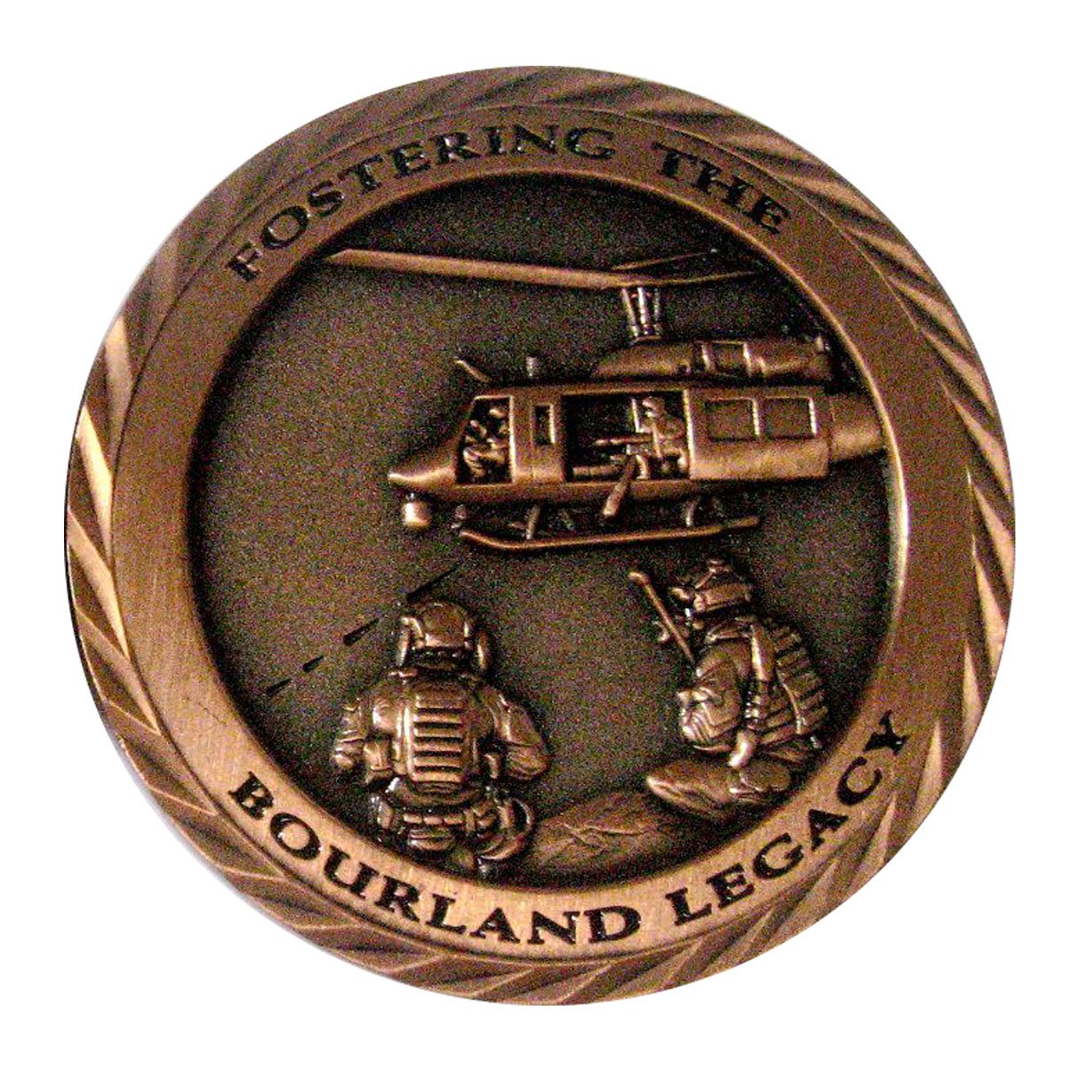 Postering The Bourland Legacy - Copper Challenge Coin