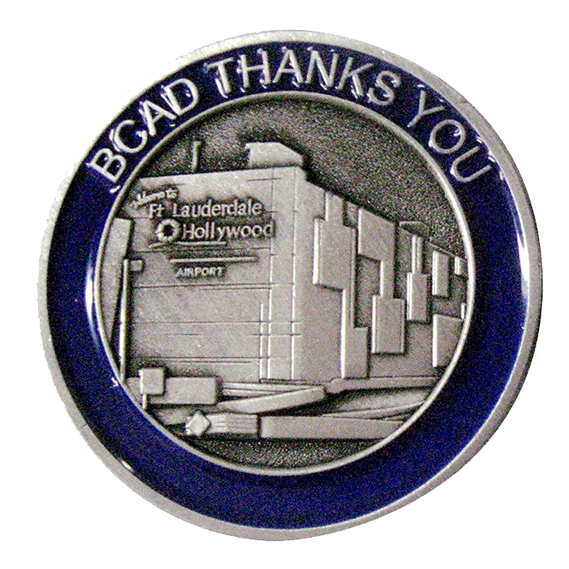 Broward Country Aviation Department Challenge Coin