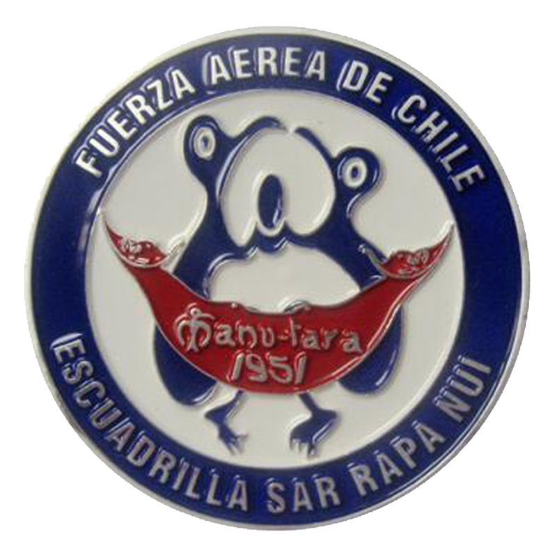 Easter Island Search and Rescue SQ Challenge Coin