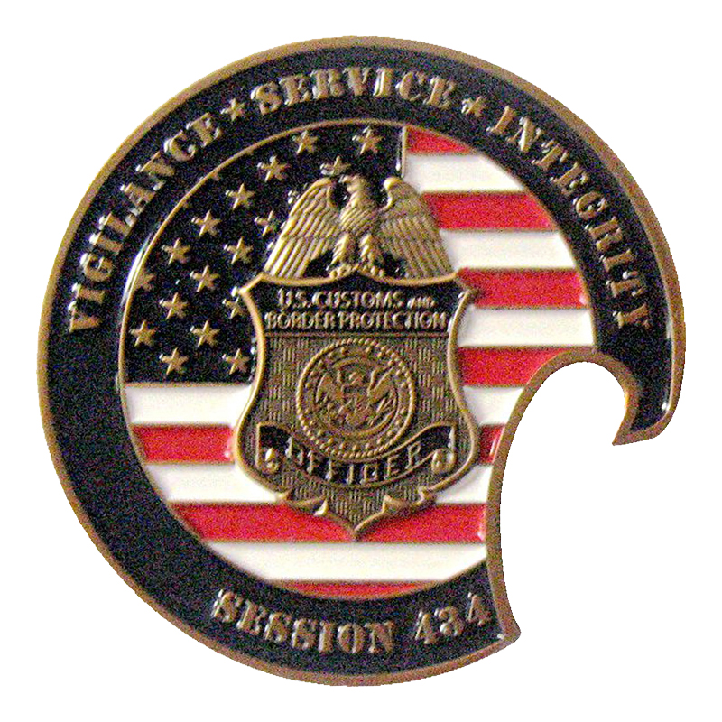 US Custom Bottle Opener Challenge Coin