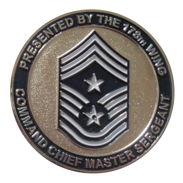 178 WG Command Chief Coin - Back Sample