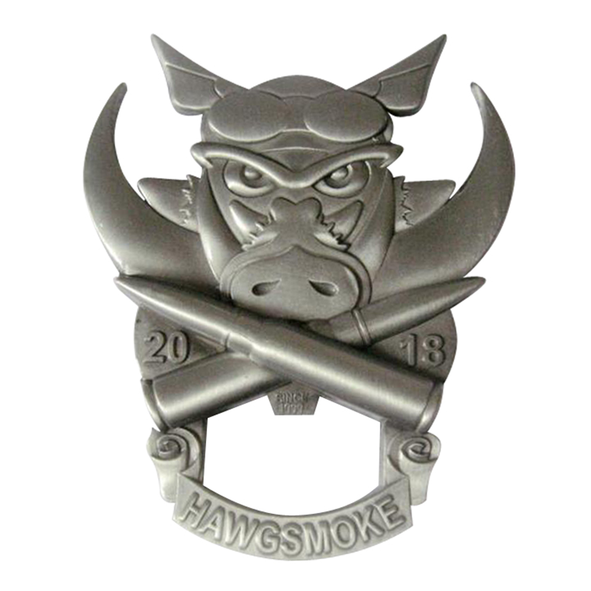 303 FS Hawgsmoke Bottle Opener Coin