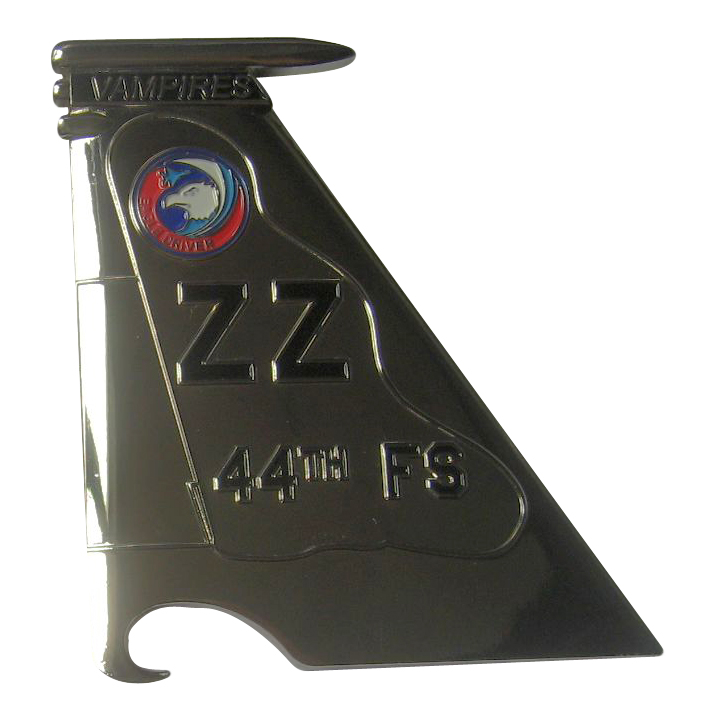 44 FS Tail Flash Bottle Opener Unique Challenge Coin