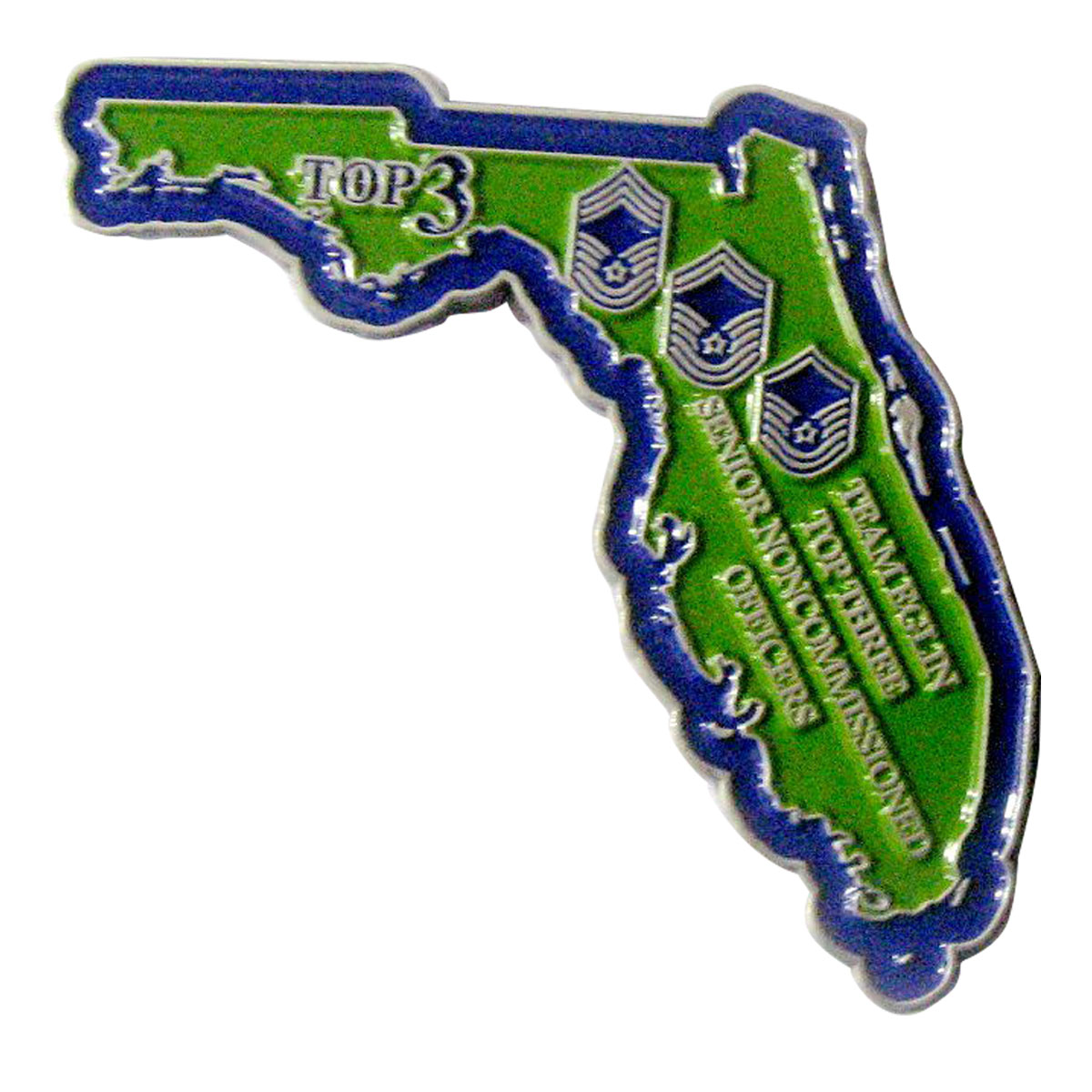 Team Eglin Top III Association Coin