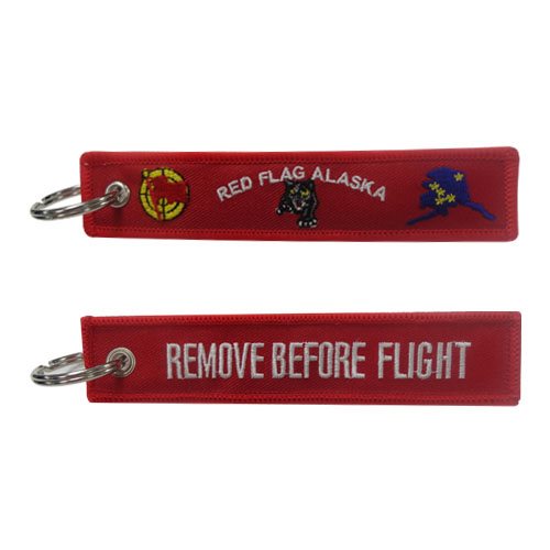 Red Flag Alaska Remove Before Flight Key Flag