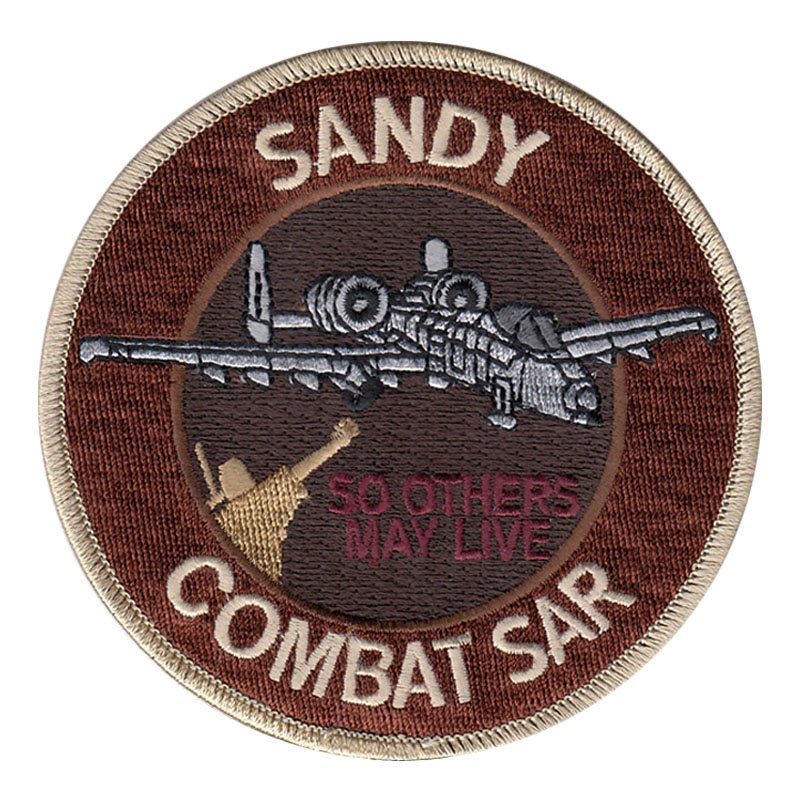 Sandy Combat SAR Patch