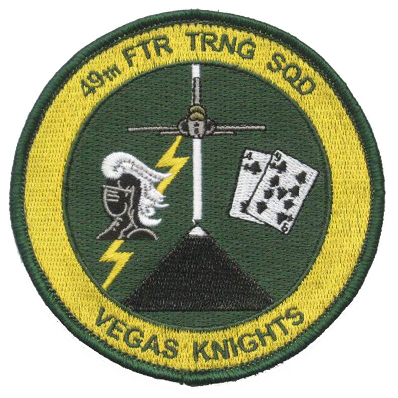49th FTR TRNG SQD Vegas Knights Patch
