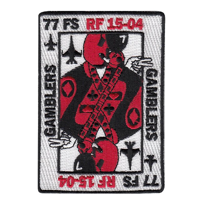 77 FS RF 15-04 Gamblers Patch