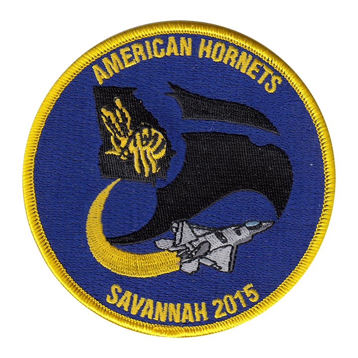 43 FS Savannah 2015 Patch - American Hornets
