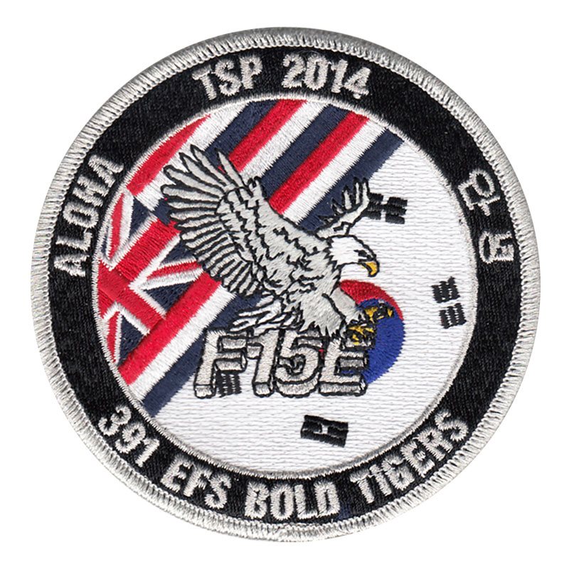 391 EFS Bold Tigers WSEP Patch