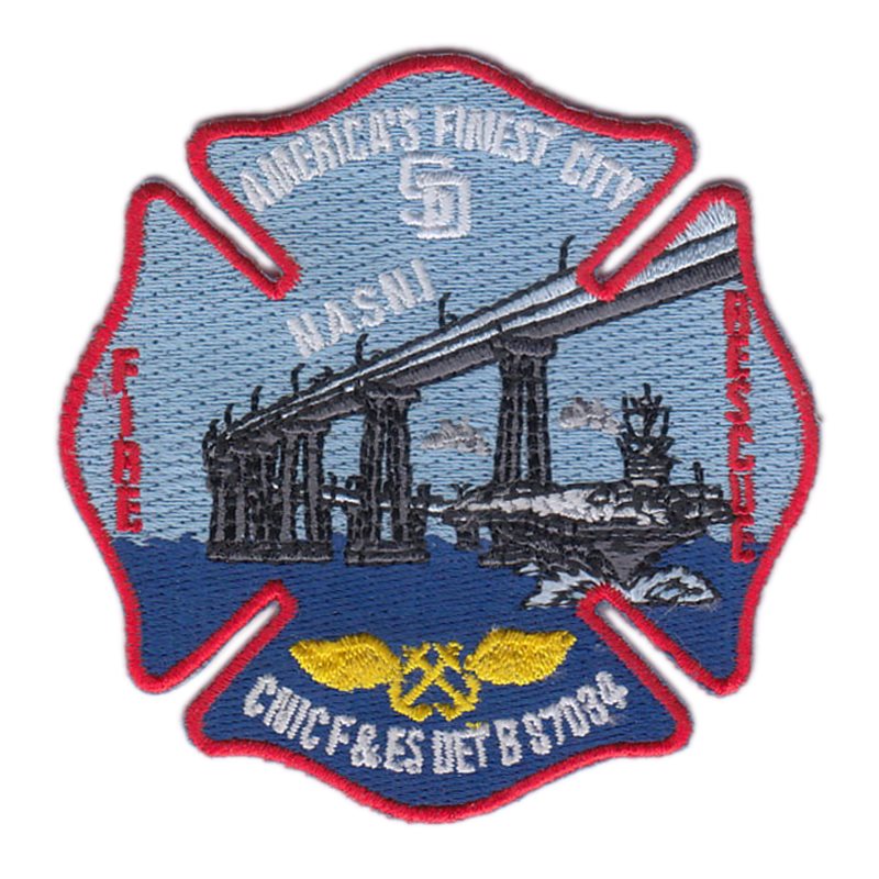 CNIC Fire & Emergency Services Det B Patch