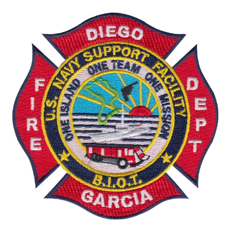 NSF Diego Garcia Fire Dept Patch
