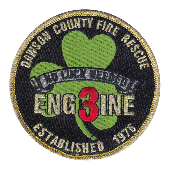 Dawson County Fire and Rescue Station 3 Patch