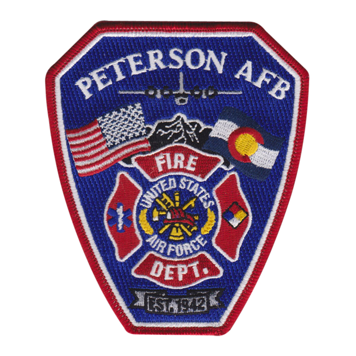 Peterson AFB Fire Department Patch