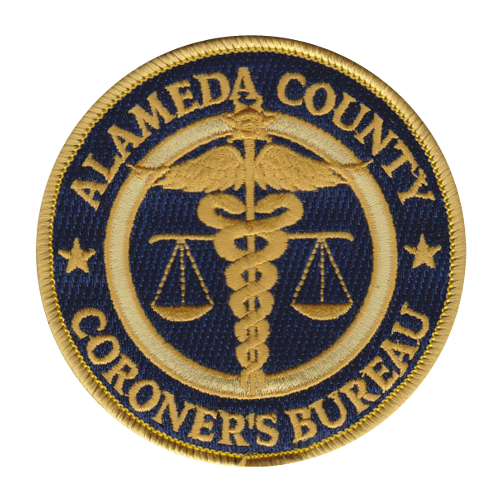 Alameda County Sheriff's Office - Coroner's Bureau Patch