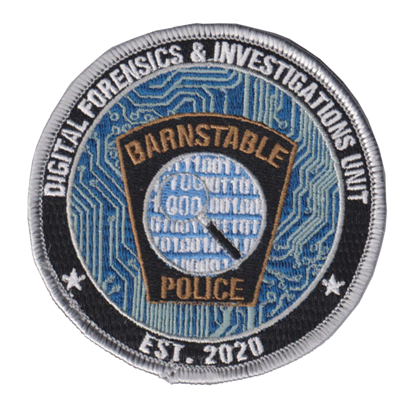 Barnstable Police Department Digital Forensics and Investigations Unit Patch